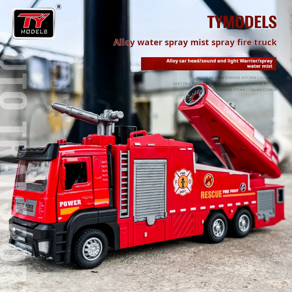 Fire Escape Ladder - Nouveau Camion de Pompiers en Alliage
