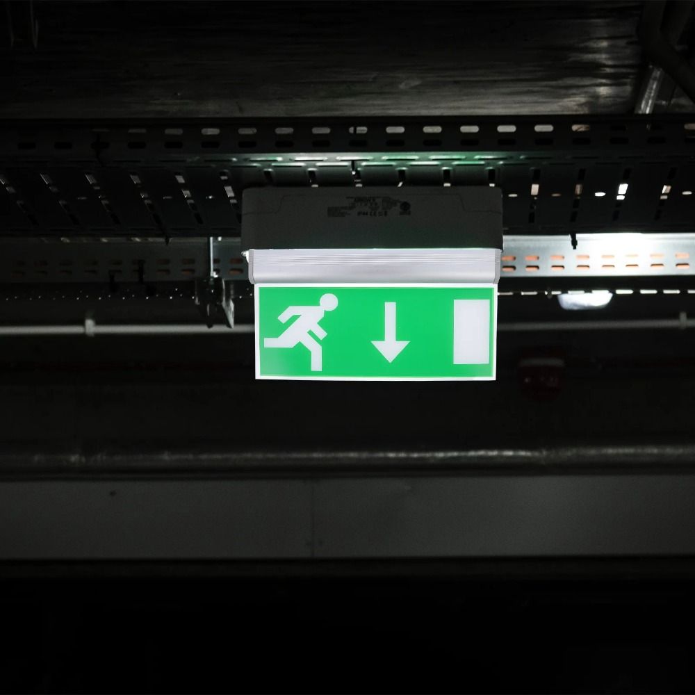Emergency Exit Sign - Lampe de signalisation d'urgence LED commerciale,