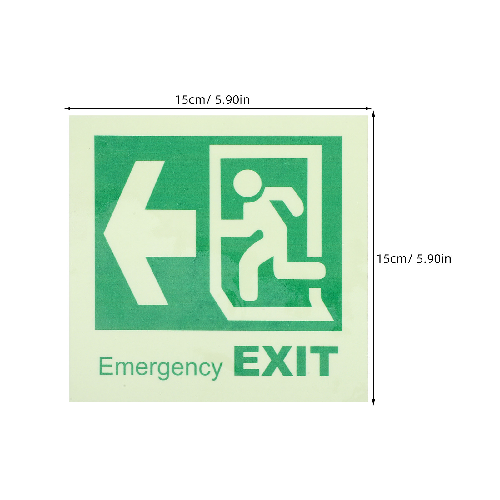 Panneau de sortie d'urgence lu - Emergency Exit Sign avis et prix