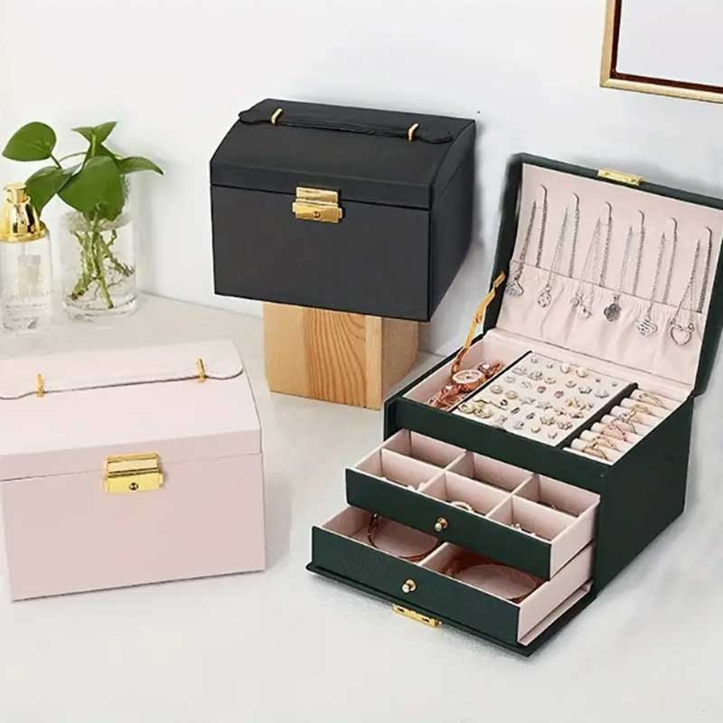 Boîte à bijoux portative à tro - Lockbox Key Secure avis et prix