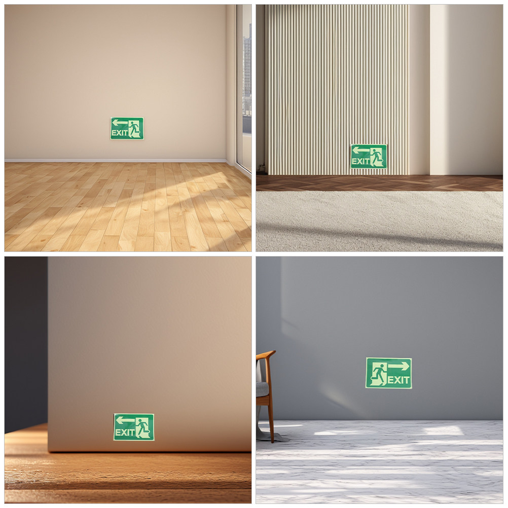 Autocollants lumineux de sorti - Emergency Exit Sign avis et prix