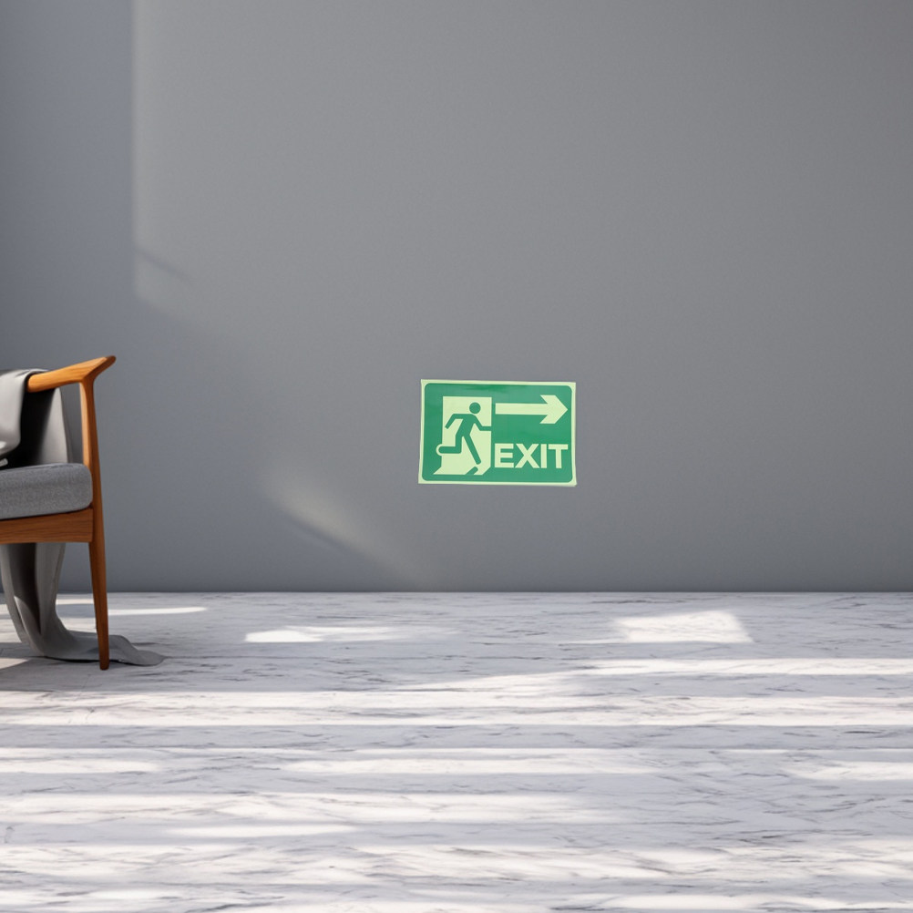 Autocollants lumineux de sorti - Emergency Exit Sign avis et prix