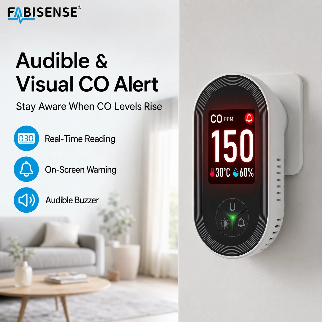 Détecteur de monoxyde de carbo - Co Detector Plug avis et prix