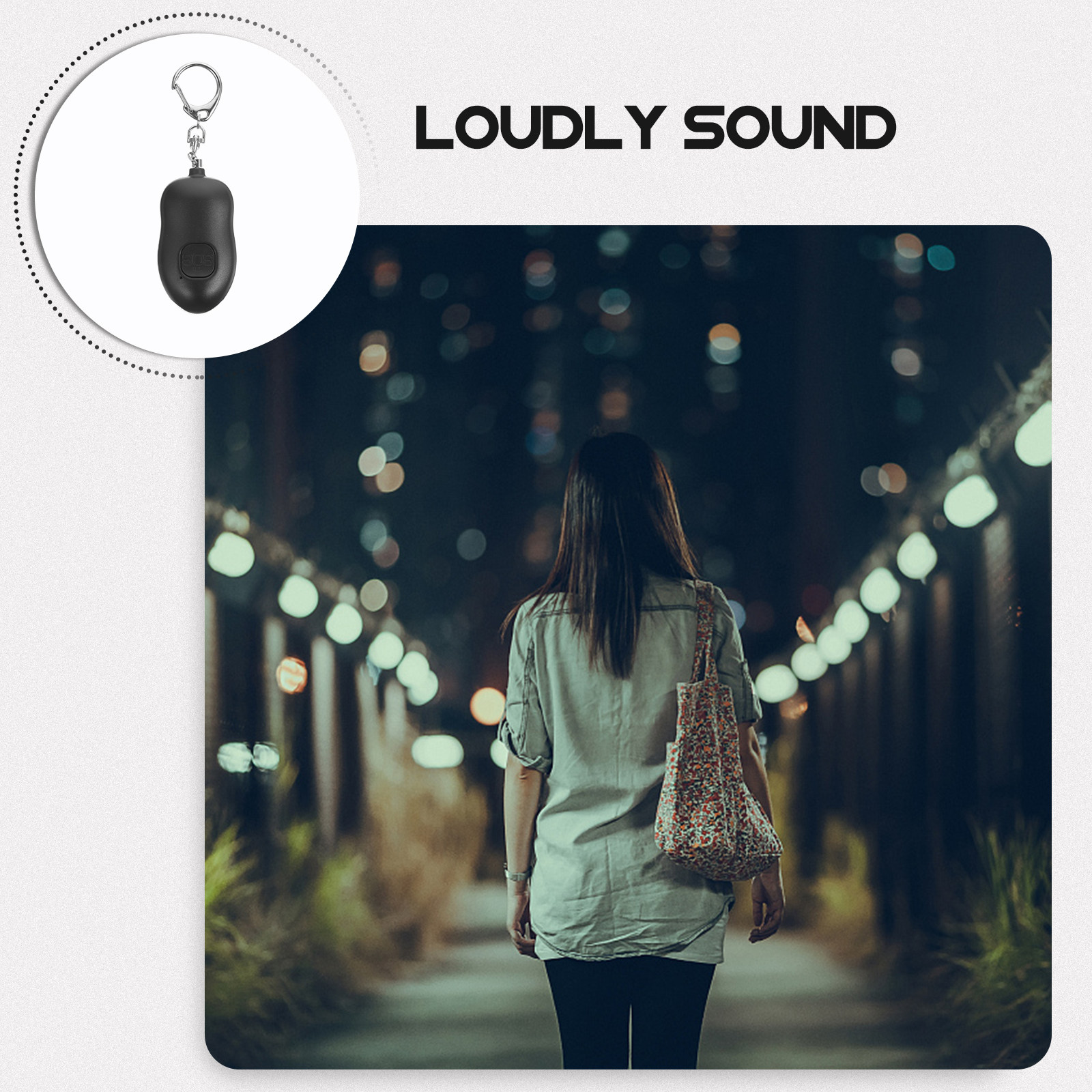 Alarme de sécurité personnelle - Personal Alarm Keychain avis et prix