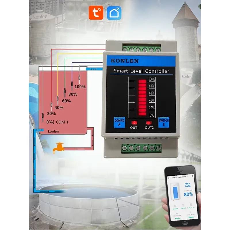 Capteur de niveau d'eau KONLEN - Water Alarm Sensor avis et prix