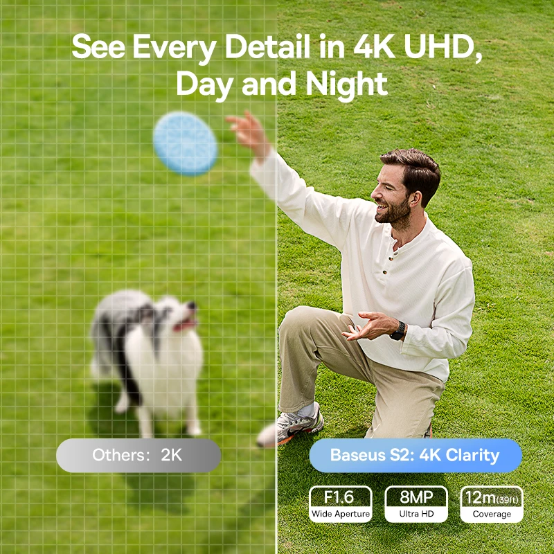 Baseus sécurité S2 caméra exté - Eufy Camera E220 avis et prix