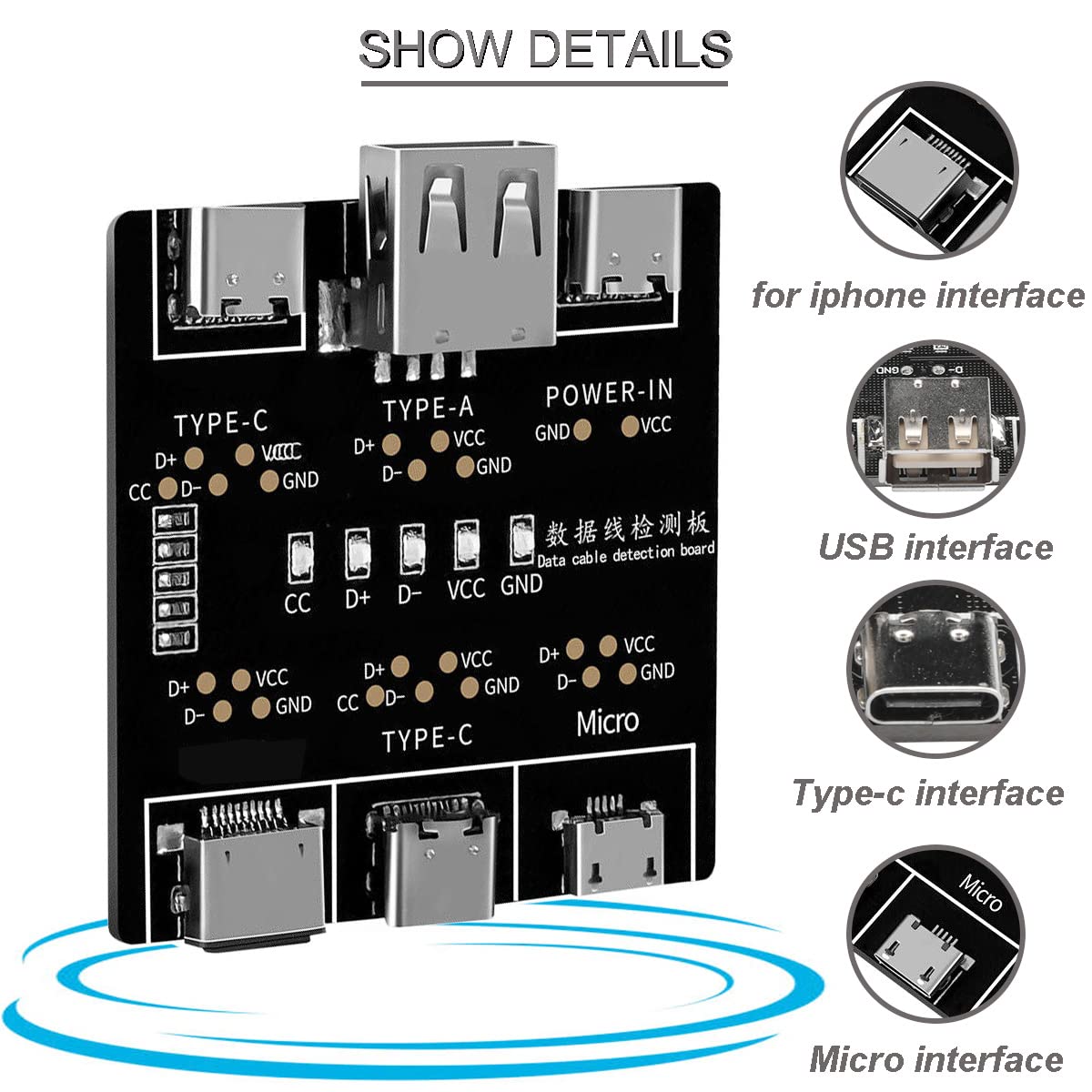 Carte de détection de câble de - Co Detector Plug avis et prix