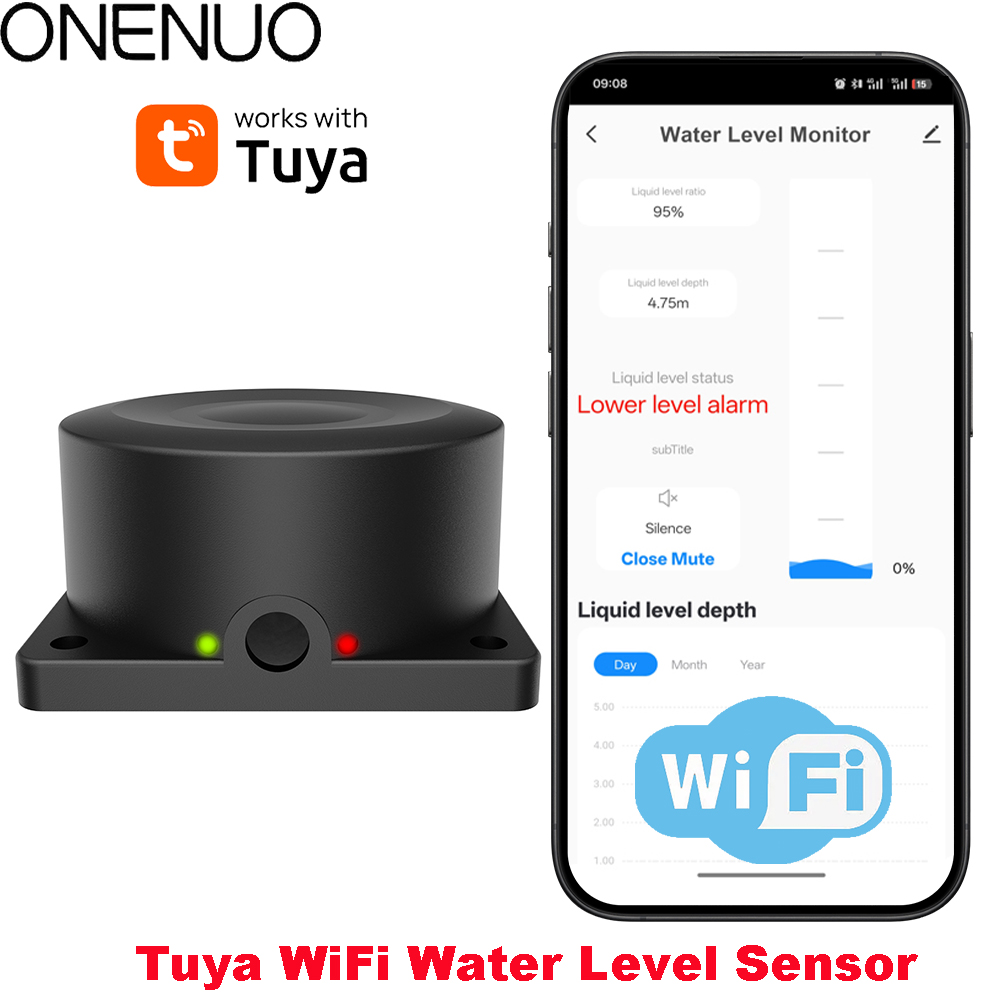 ONENUO capteur de niveau de li - Water Alarm Sensor avis et prix