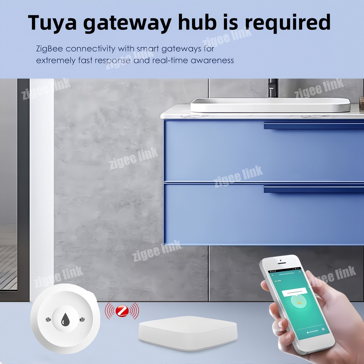 Détecteur de fuite d'eau intel - Water Alarm Sensor avis et prix