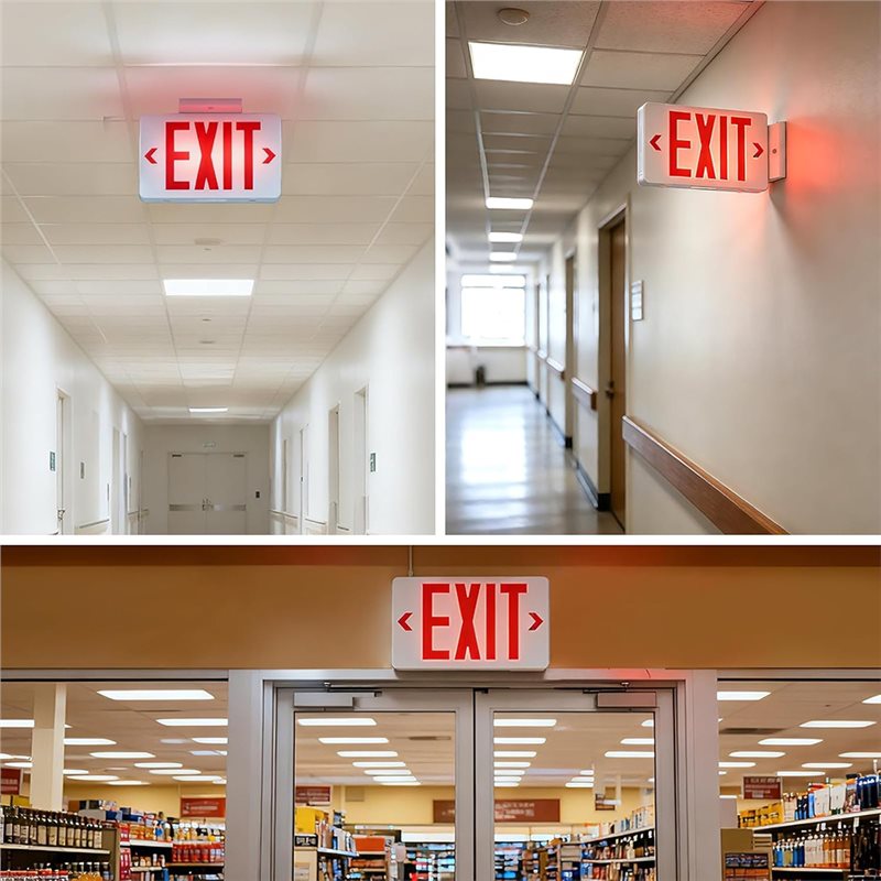 B67C homologué UL, ensemble d' - Emergency Exit Sign avis et prix