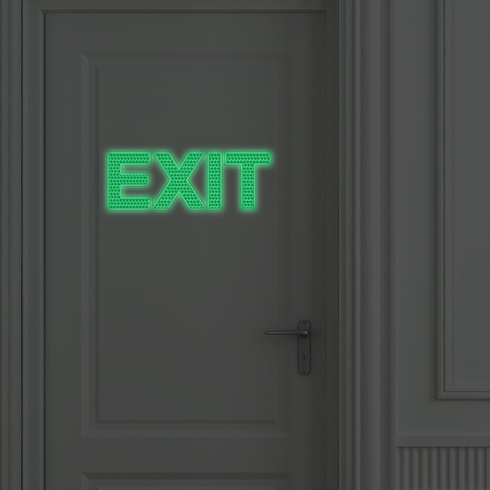 Autocollant mural lumineux pho - Emergency Exit Sign avis et prix