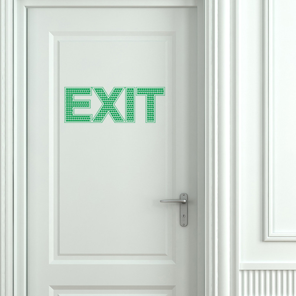 Autocollant mural lumineux pho - Emergency Exit Sign avis et prix