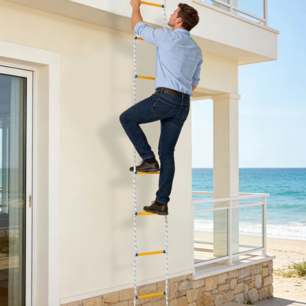 Échelle de secours isolée en c - Fire Escape Ladder avis et prix