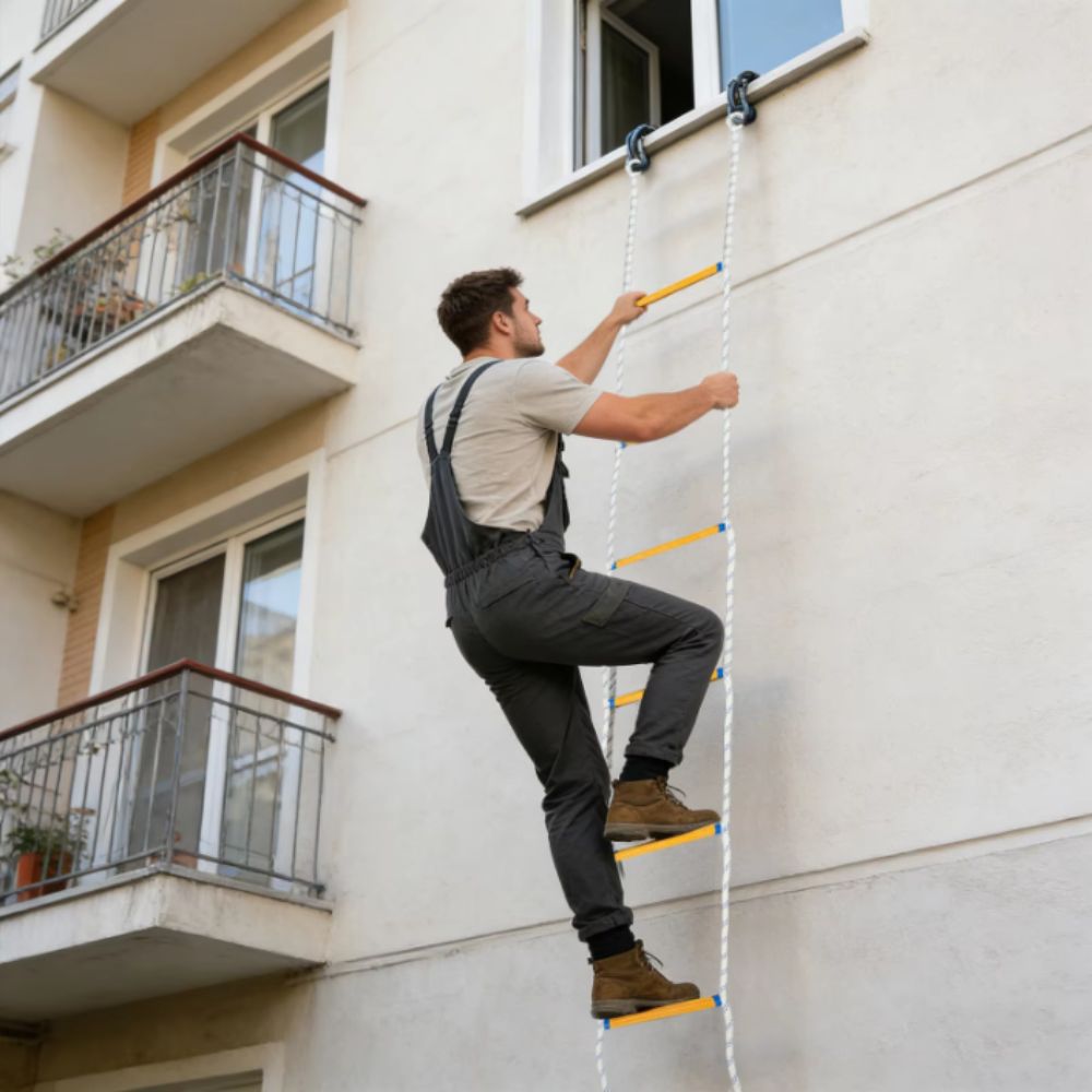 Échelle de secours isolée en c - Fire Escape Ladder avis et prix