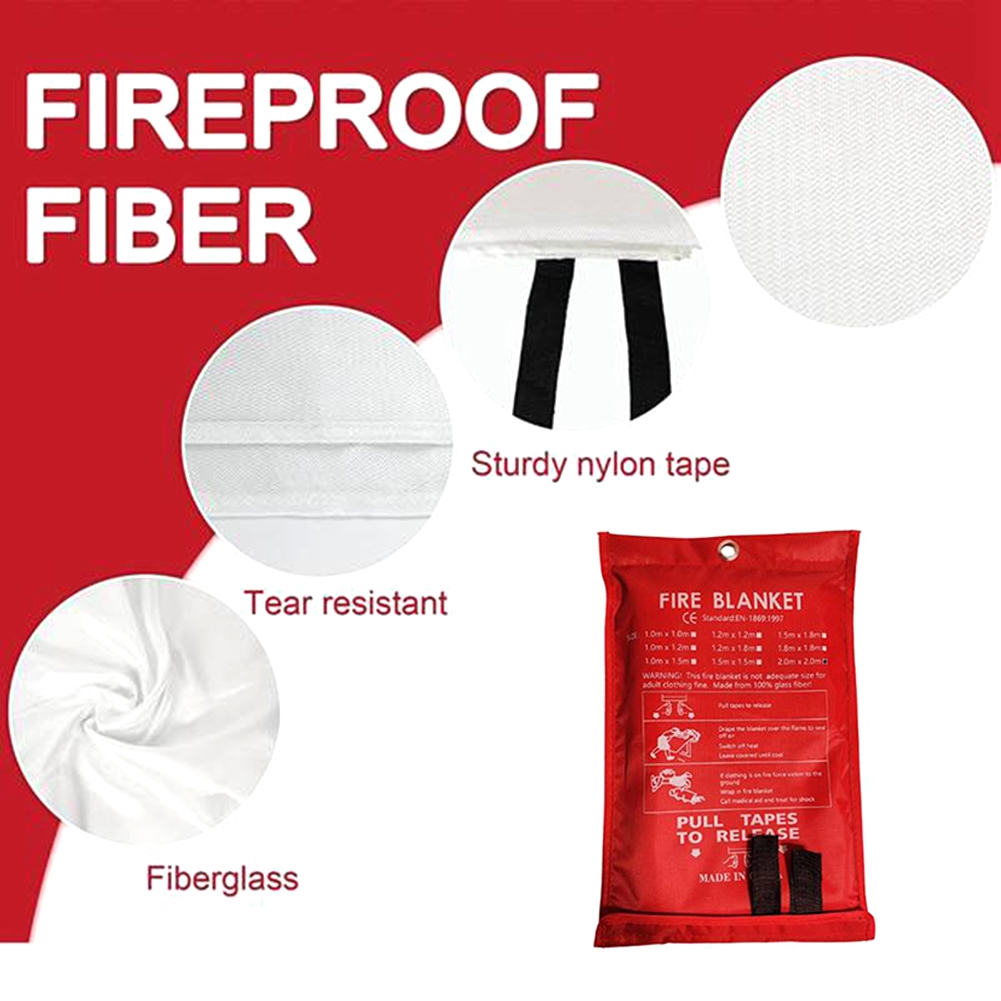 Couverture anti-feu d'urgence  - Fire Blanket Kitchen avis et prix