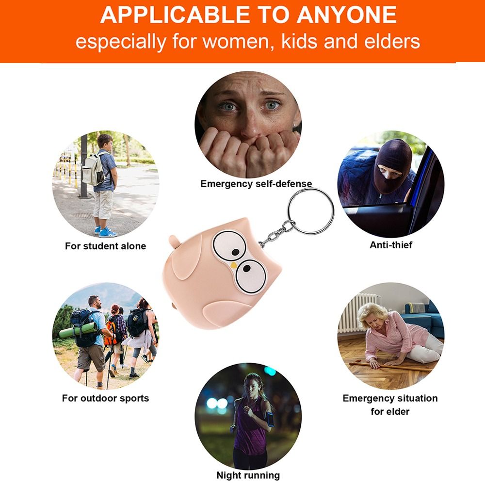 Mini alarme anti-agression, al - Personal Alarm Keychain avis et prix